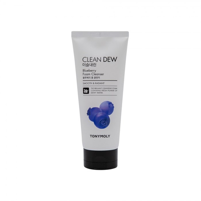 ПОД ЗАКАЗ.Tony Moly Пенка для умывания с экстрактом черники Clean Dew BlueBerry Cleanser 9920.900.50-1 - фото 12253