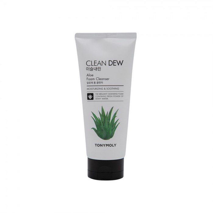 ПОД ЗАКАЗ.Tony Moly Пенка для умывания с экстрактом алоэ Clean Dew Aloe Foam Cleanser 9916.900.50-1 - фото 12257