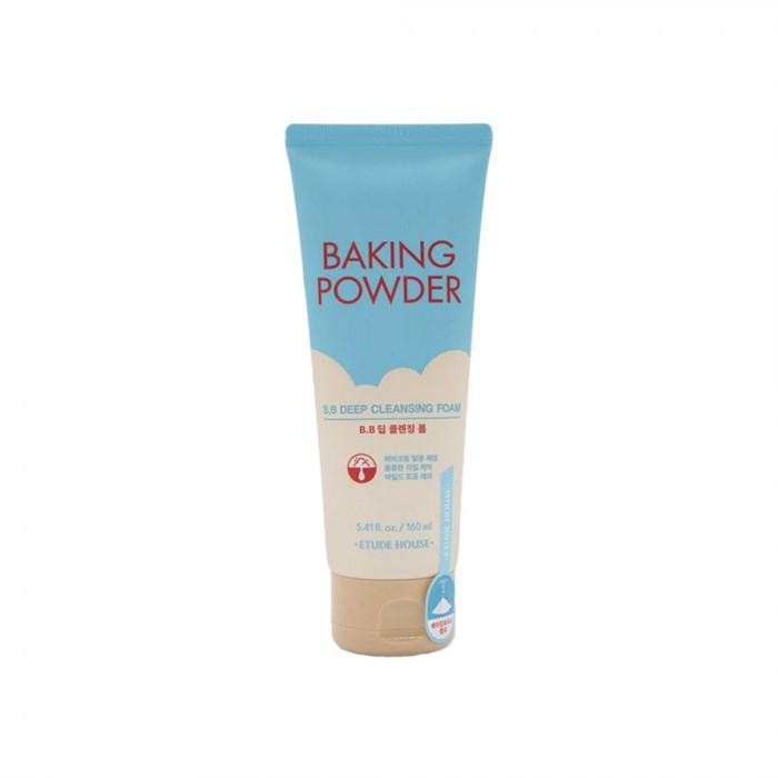 ПОД ЗАКАЗ.Etude House Пенка для снятия ВВ-крема с содой 160мл Baking Powder BB Deep Cleansing Foam 9086.900.50-1 - фото 12292