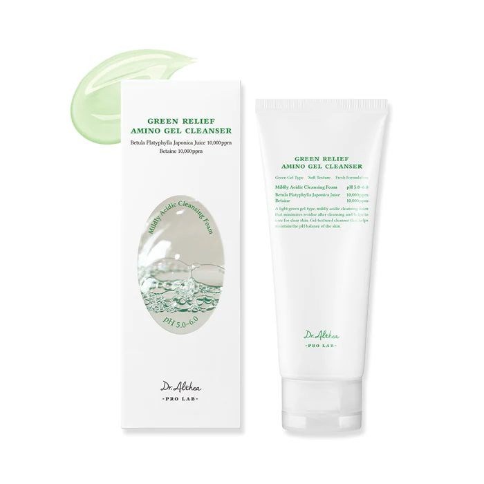 ПОД ЗАКАЗ.Dr. Althea Гель-пенка для умывания с аминокислотами Green Relief Amino Gel Cleanser 15634.900.50-1 - фото 12297