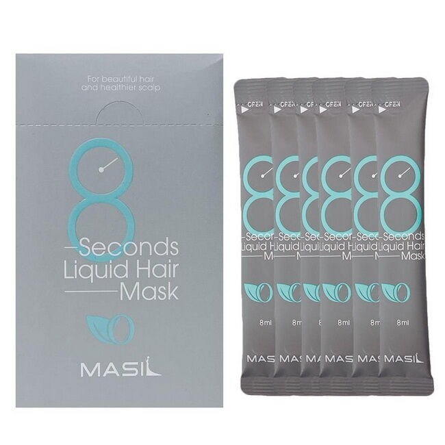 ПОД ЗАКАЗ.Masil Экспресс-маска (пробник) для объема волос 8 Seconds Liquid Hair Mask 12624.900.50-1 - фото 12312