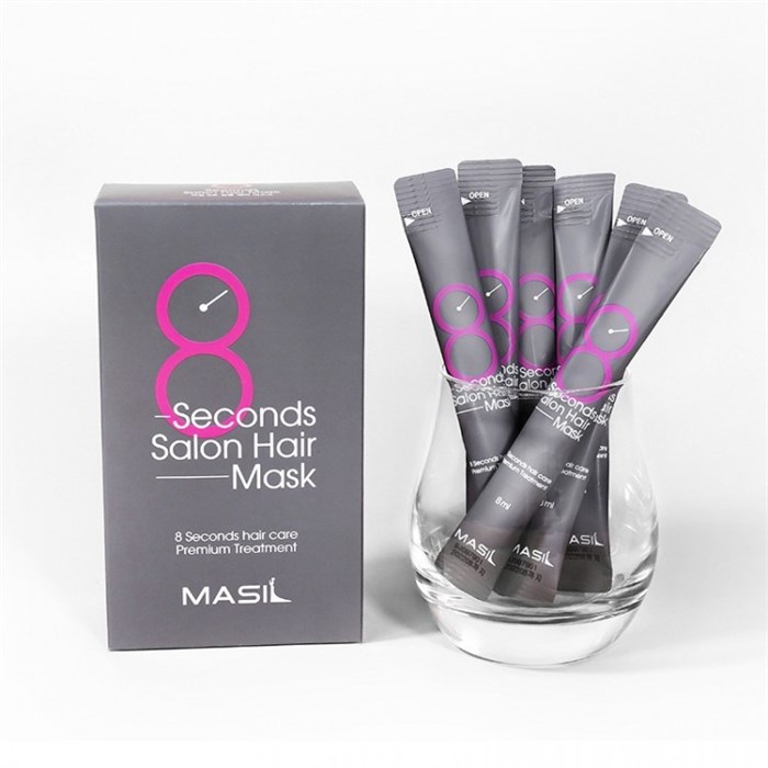 ПОД ЗАКАЗ.Masil Маска (пробник) для волос Салонный эффект за 8 секунд  8 Seconds Salon Hair Mask 12156.900.50-1 - фото 12316