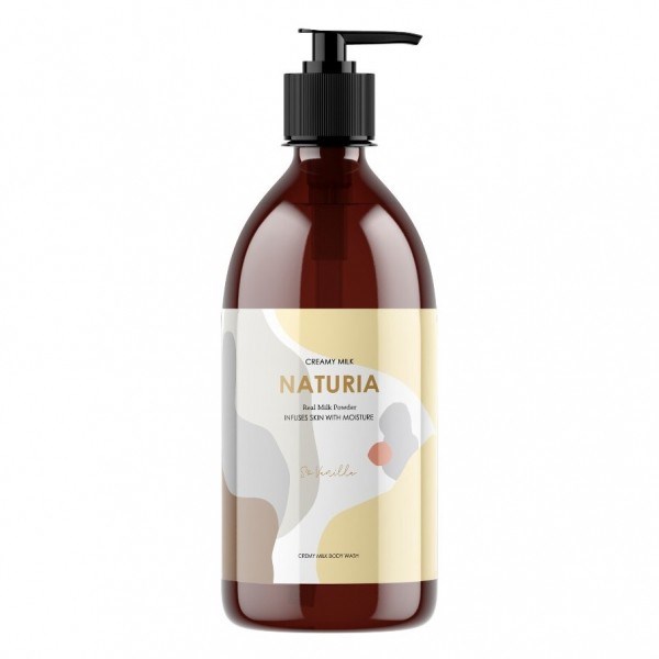 ПОД ЗАКАЗ.Naturia Кремовый гель для душа Ваниль 750мл Creamy Milk Body Wash-So Vanilla 15354.900.50-1 - фото 12394
