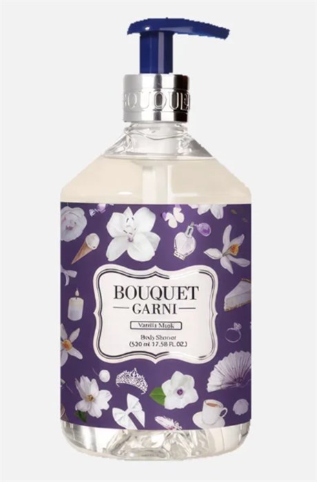 ПОД ЗАКАЗ.Bouquet Garni Парфюмированный гель для душа Ваниль и мускус Fragranced Body Shower Vanilla Musk 15556.900.50-1 - фото 12414