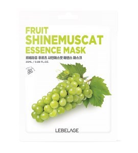 ПОД ЗАКАЗ.Lebelage Маска-салфетка с виноградом Fruit Shinemuscat Essence Mask 14622.270.50 - фото 31620