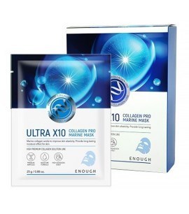 ПОД ЗАКАЗ.Enough Увлажняющая  маска с морским коллагеном Premium Ultra X10 Collagen Pro Marine Mask 10269.270.50 - фото 31661