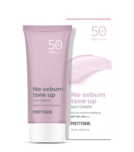 ПОД ЗАКАЗ.Pretty Skin Тонизирующий солнцезащитный крем SPF50+PA++++ No Sebum Tone Up Sun Cream 14122.270.50 - фото 33075