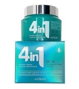 ПОД ЗАКАЗ.DR.Cellio Крем для лица 4 в 1 с гиалуроновой кислотой G50 4 in 1 Cheongchun Cream Hyaluronic Acid 14324.270.50 - фото 33223