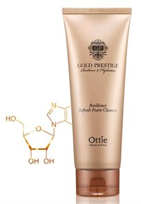 ПОД ЗАКАЗ.Ottie Увлажняющая пенка для упругости кожи 150 мл Gold Resilience Refresh Foam Cleanser 9647.900.50-1