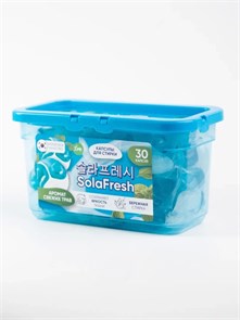 ПОД ЗАКАЗ.Lime Капсулы для стирки (30 шт бокс) SolaFresh аромат свежих трав 15672.900.50