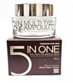 ПОД ЗАКАЗ.Eco Branch Ампульный крем с муцином улитки 5в1 5 in One Multi Type Ampoule Repair Snail Cream 14820.270.50 - фото 33363